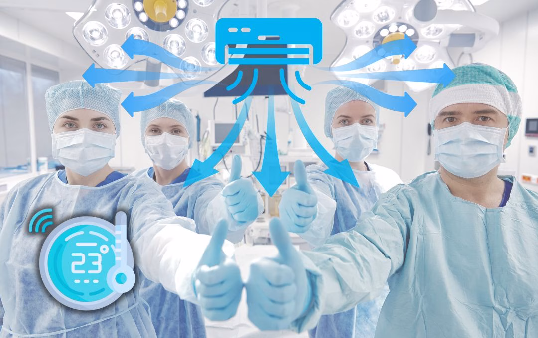 importancia aire acondicionado en hospitales y clinicas